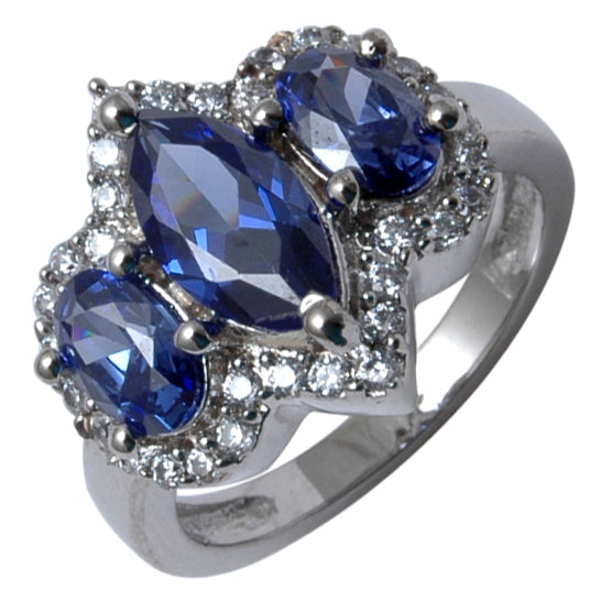 Arany tónusú Emporia Ötvözetű Gyűrű Emporia® Kristállyal