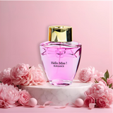 100 ml Eau de Parfum "Hello Miss! Elégance" Virágos - Gyümölcsös Illat Nőknek
