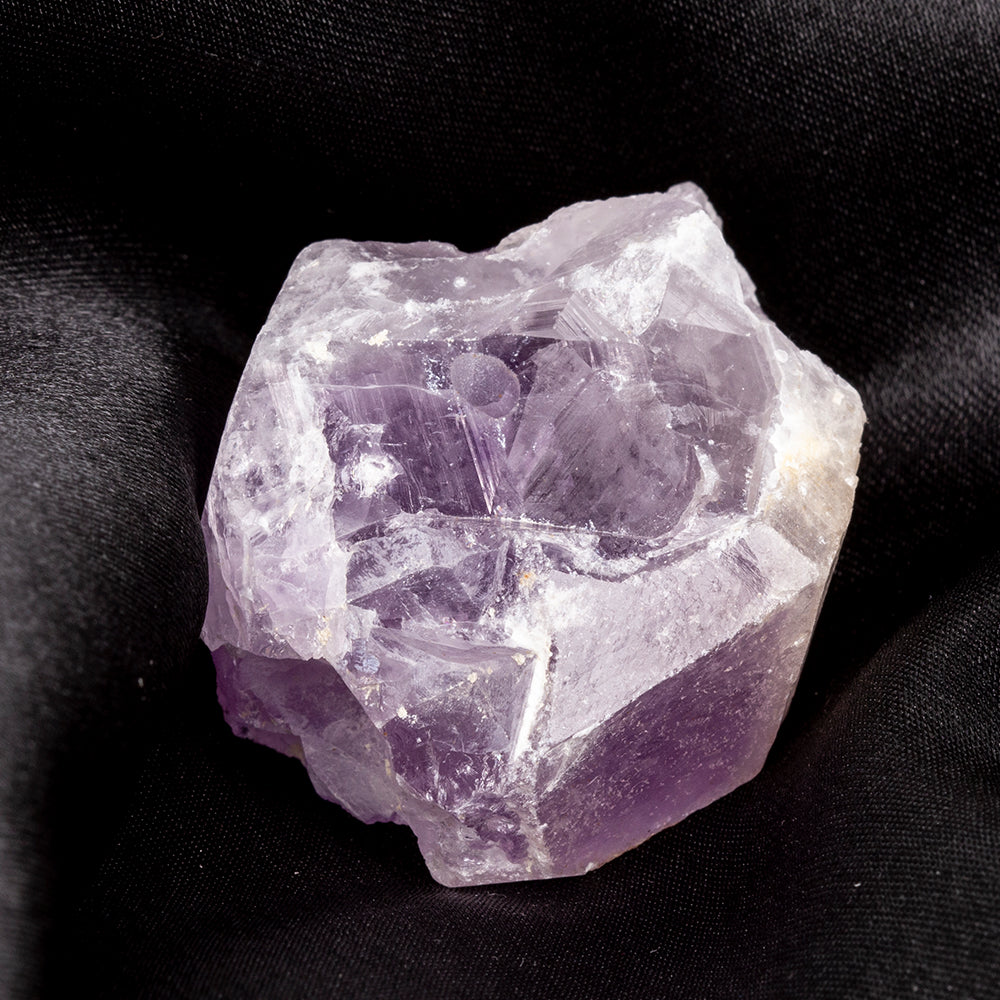 Ametiszt füstölő pálca tartó: kézzel készült valódi ametisztből (3–5 cm)