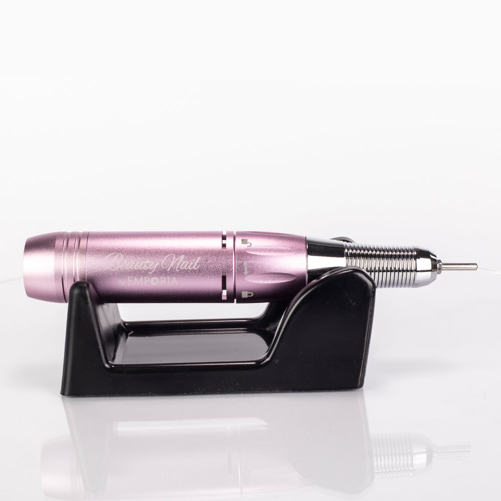 Emporia Beauty Nail Professzionális Körömcsiszoló Gép Cserélhető Fejekkel – Rózsaszín
