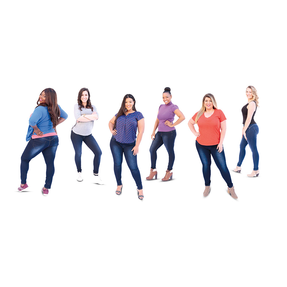 MyFit Jeans Leggings – Minden testalkatra passzoló farmerhatású leggings (EU méret: 44-50)