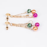 Arany tónusú Emporia Ötvözetű Szett ( Nyaklánc+Fülbevaló+Karkötő )