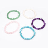 5 Darabos ásvány karkötő szett