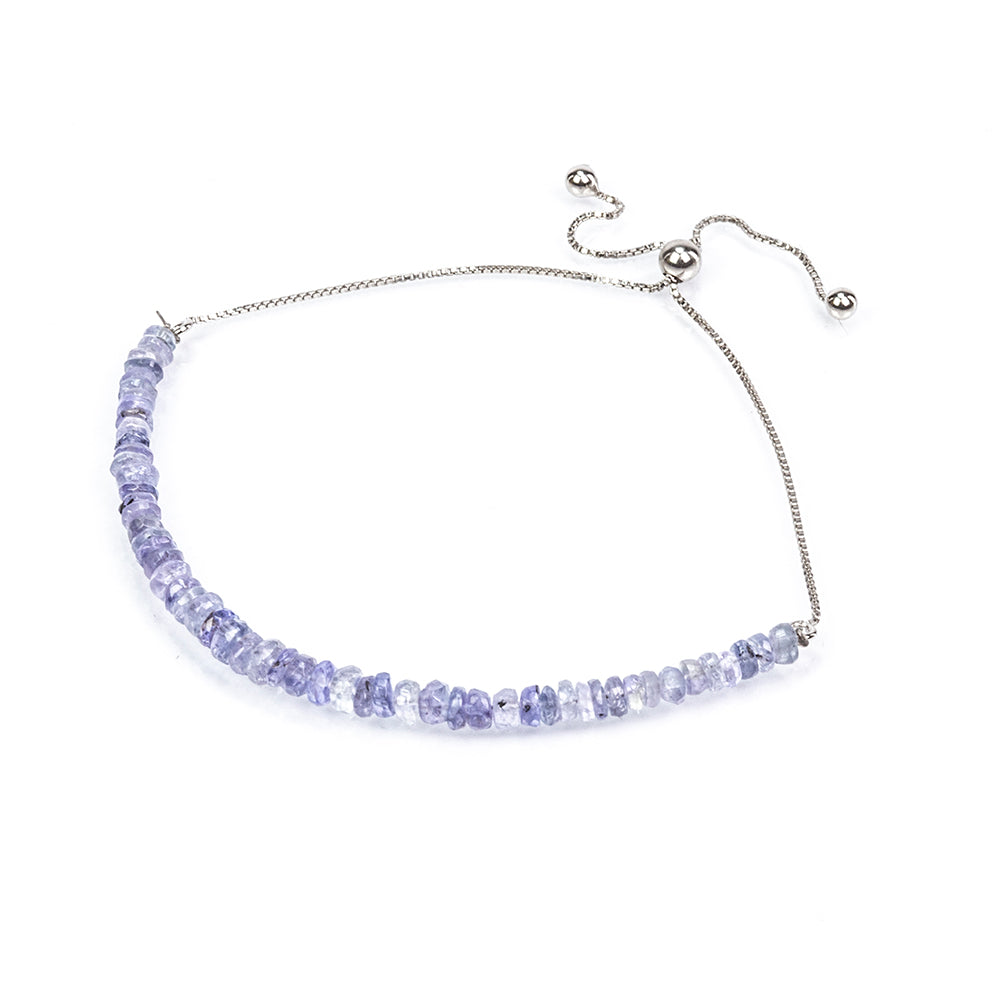 Ezüst Karkötő Tanzanittal