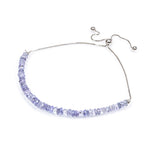 Ezüst Karkötő Tanzanittal