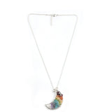 Arany tónusú Emporia Ötvözetű Nyaklánc Vörös Gránáttal és Karneollal