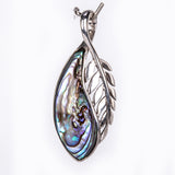 Ezüst Medál Abalone Kagylóval