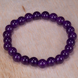 Set of Bracelet with Dyed Amethyst Jade, Green Jade, Light Blue Jade, Dark Blue Jade and Red Jade ATWG: 88.55 cts, AVG: 88.56 grms