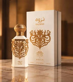 100 ml Eau de Perfume Oriental NAZWAH (TOP: Milk, Ambrette (Musk Mallow) and Mystikal; MIDDLE: Tuberose, Jasmine, Incense and Mahonial; BASE: Vanilla, Musk, Tonka Bean and Cacao)