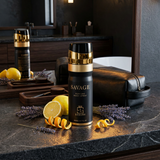 Savage parfümös testpermet 200 ml – citrusos-aromás férfi illat