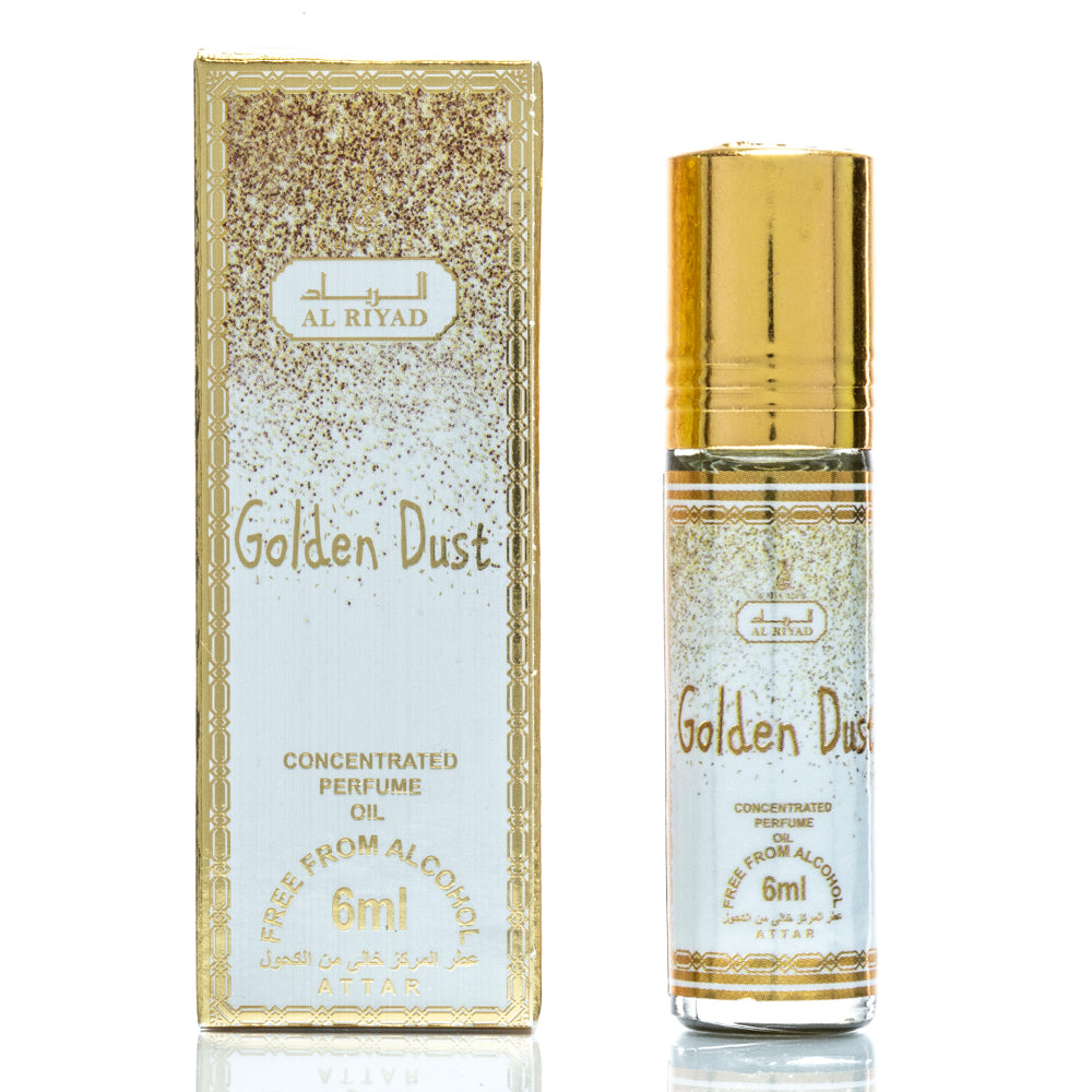 6 ml Parfümolaj Golden Dusk Pézsma és Vanília Illat Nőknek