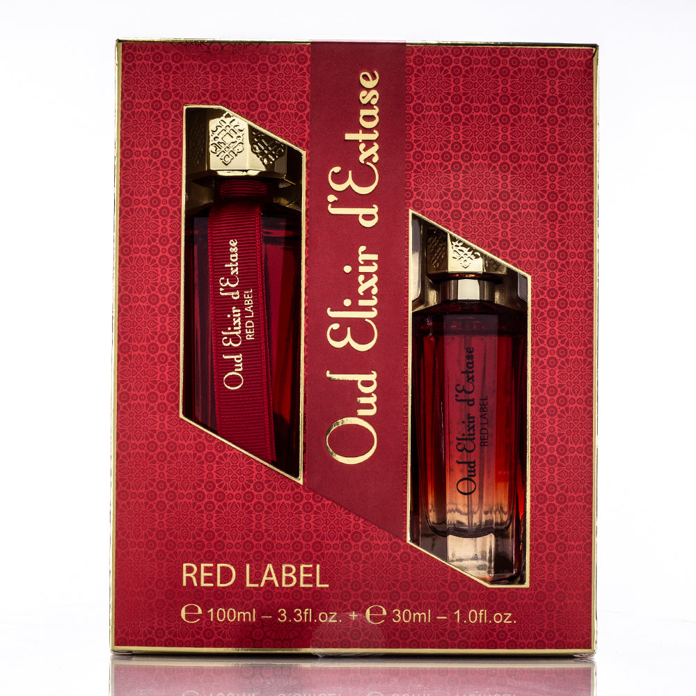 Linn Young EDP 100ml + 30ml "Oud Elixir Red" - Borostyános, virágos illat