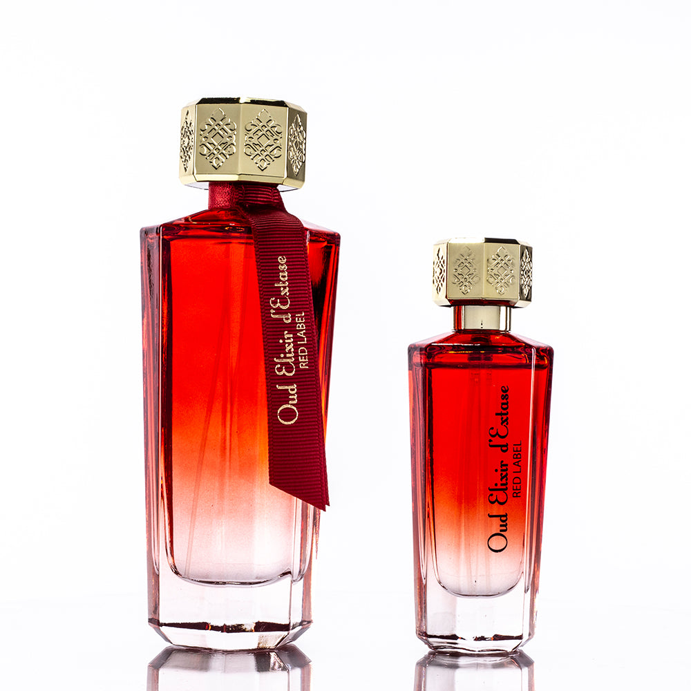 Linn Young EDP 100ml + 30ml "Oud Elixir Red" - Borostyános, virágos illat