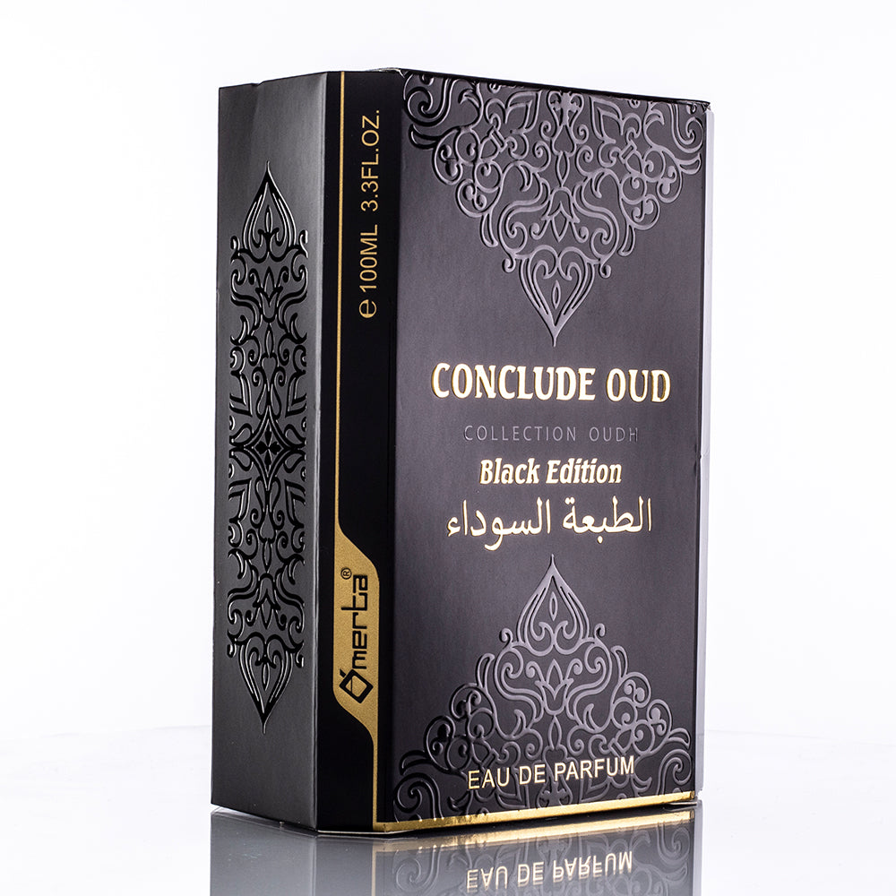 Omerta EDP 100ml "Conclude Oud Black Edition" - citrusos illat