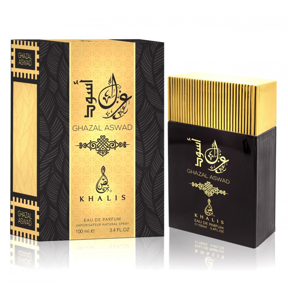 EDP 100ml "Ghazal Aswad" - virágos-gyümölcsös illat férfiaknak