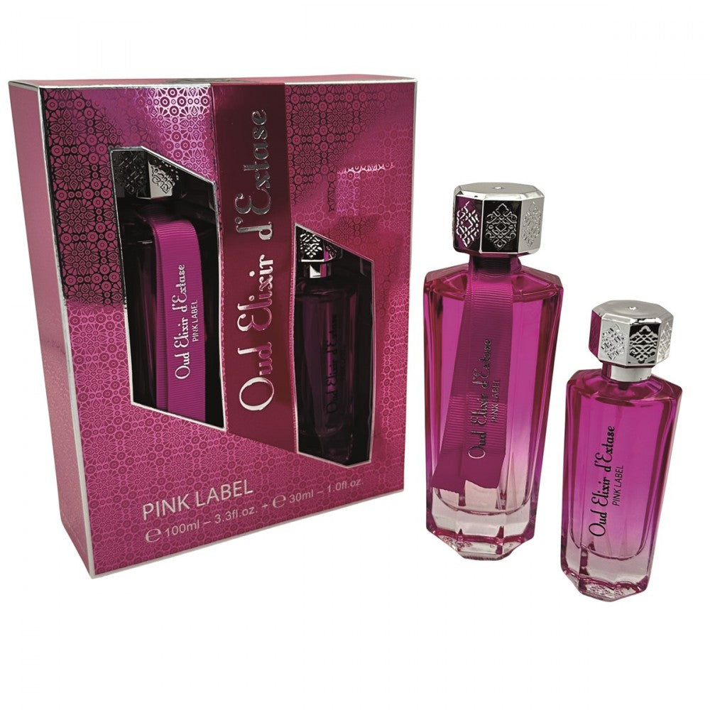 EDP 100ml + 30 ml "Oud Elixir Pink" - virágos-keleties illat