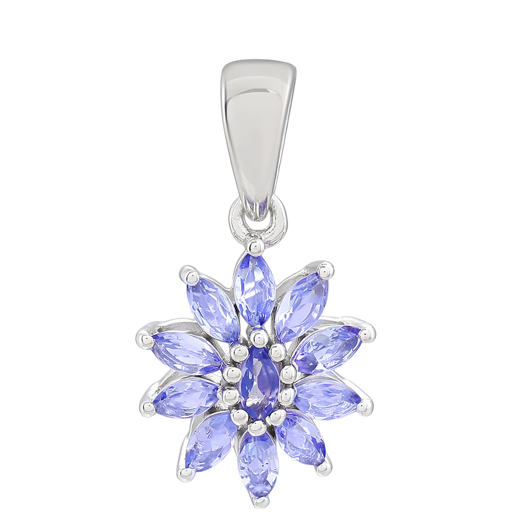 Ezüst Medál "AAA" Osztályú Tanzanittal