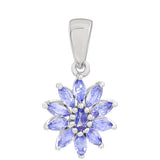 Ezüst Medál "AAA" Osztályú Tanzanittal