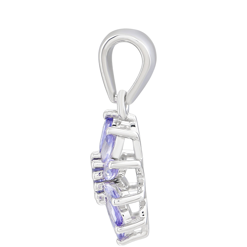 Ezüst Medál "AAA" Osztályú Tanzanittal