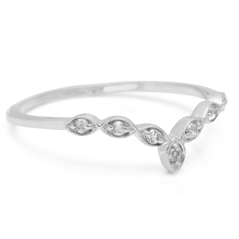 Ezüst Szett Marokkói Ametiszttel és Fehér Topázzal ( Gyűrű )