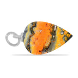 Ezüst Medál "Bumble Bee" Jáspissal