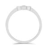 Ezüst Szett Ural Citrinnel ( Fülbevaló+Gyűrű )