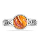 Ezüst Gyűrű Oroszlán Mancs Jáspissal