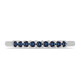 Ezüst Gyűrű "Császár Lila" Moissanite-tel