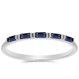 Ezüst Gyűrű "Császár Lila" Moissanite-tel