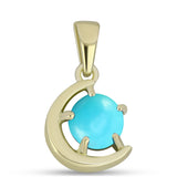 Arannyal Bevont Ezüst Medál Csipkerózsika Türkizzel