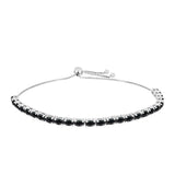 Ezüst Karkötő Obszidiánnal