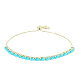 Arannyal Bevont Ezüst Karkötő Csipkerózsika Türkizzel