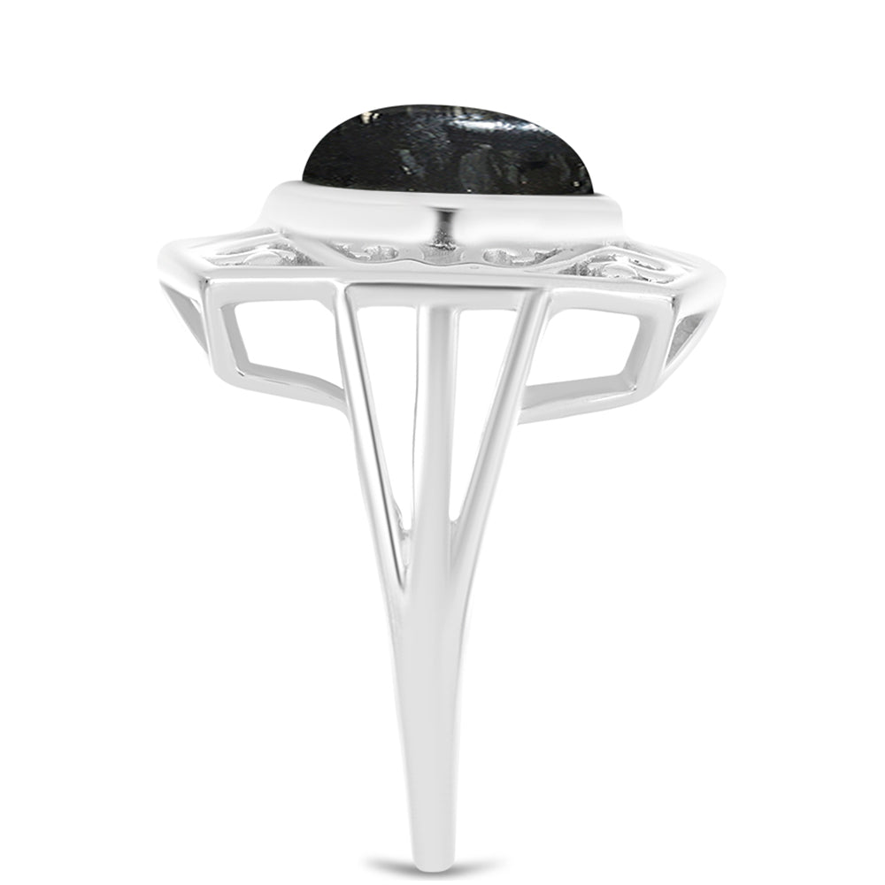 Ezüst Gyűrű Picasso Jáspissal