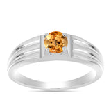 Ezüst Gyűrű "Császársárga" Topázzal