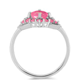 Ezüst Gyűrű Rózsaszínű Opállal