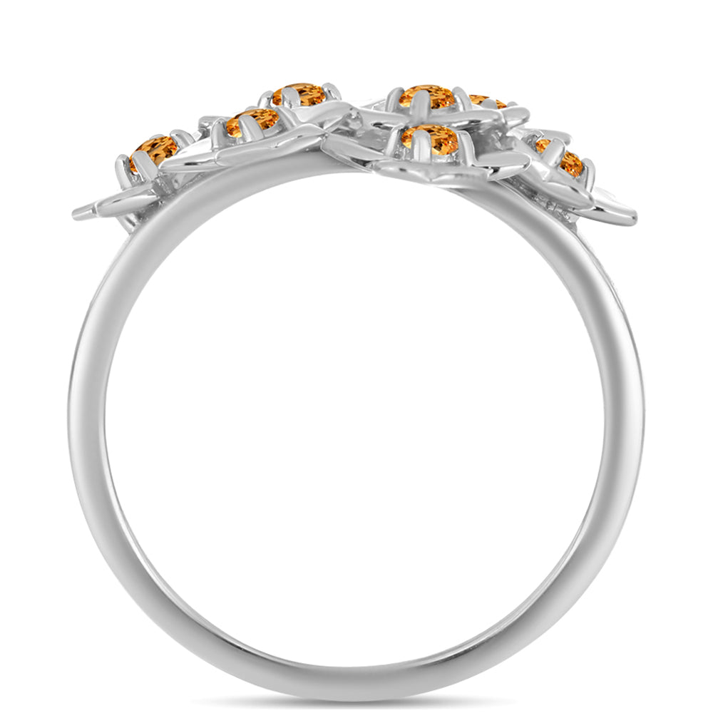 Ezüst Gyűrű "Császársárga" Topázzal