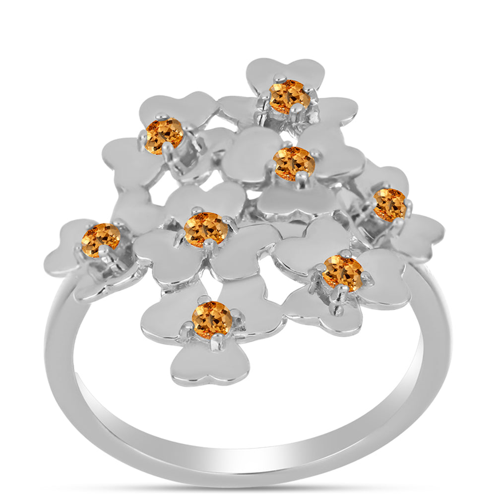 Ezüst Gyűrű "Császársárga" Topázzal