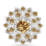 Ezüst Medál Pezsgő Moissanite-tal