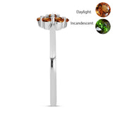 Ezüst Gyűrű Minősített laboratóriumban előállított Anatóliai Zultanit-tal