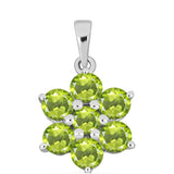 Ezüst Medál Changbai Peridottal
