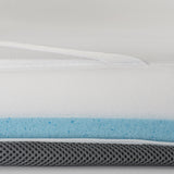 Eazzzy prémium minőségű matracfedő, AJÁNDÉK lepedővel - 140*200*9 cm