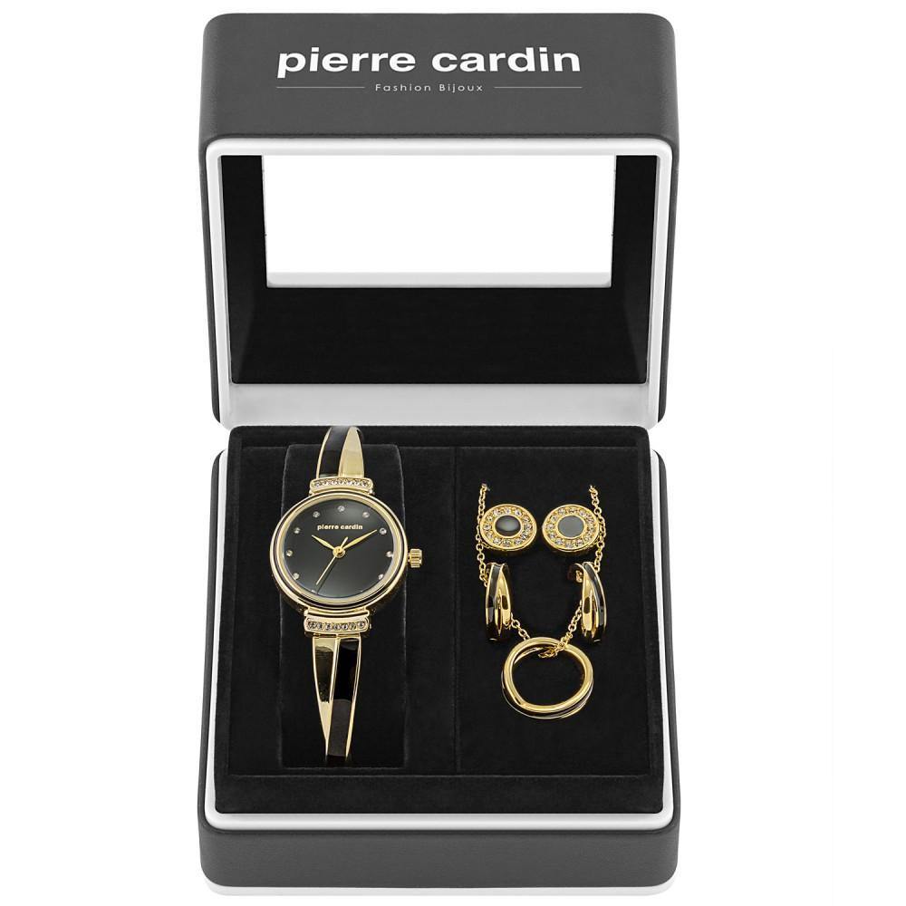 4 darabos Pierre Cardin karóra, fülbevaló és nyaklánc szett - Multilady.hu