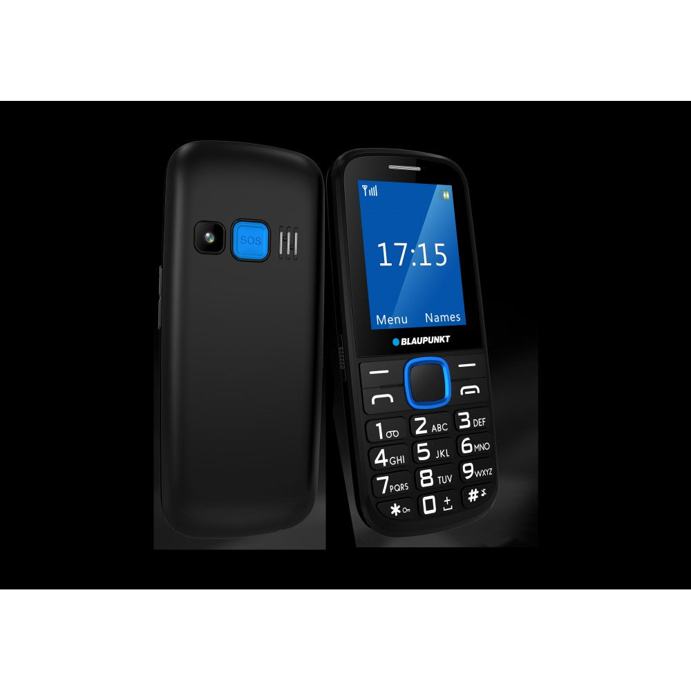 Blaupunkt BS 04 2G - Mobiltefon időseknek, segélyhívó funkcióval