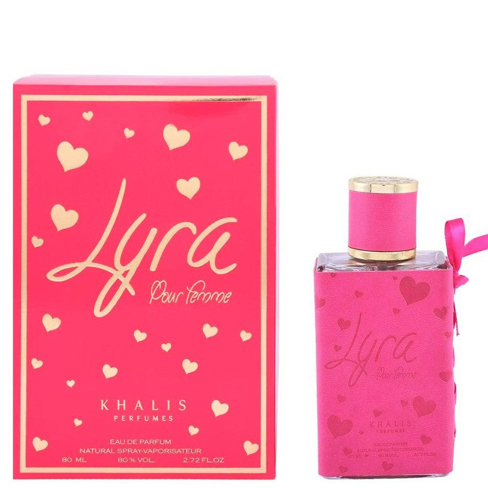80 ml Eau de Parfum Lyra Gyümölcsös-Virágos Illat Nőknek
