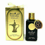 100 ml Eau de Perfume Dirham Gold Keleti Fűszeres Illat Férfiaknak - Multilady.hu