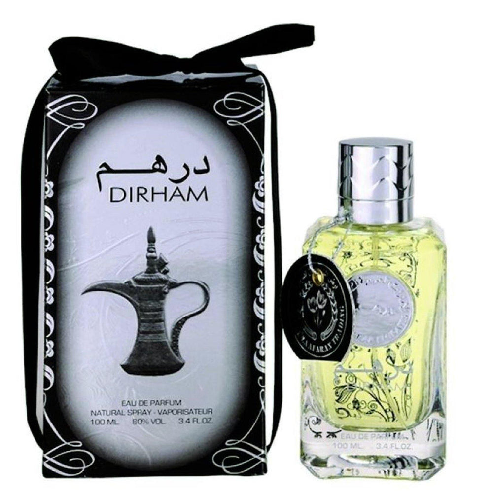 100 ml Eau de Perfume Dirham Silver Virágos Citrusos Szantál Illat Férfiaknak - Multilady.hu