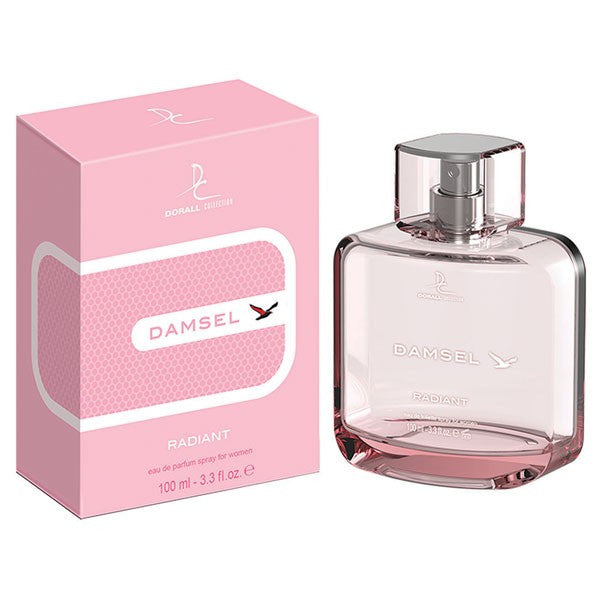 100 ml Eau de Perfume DAMSEL RADIANT Virágos-Gyümölcsös Illat Nőknek