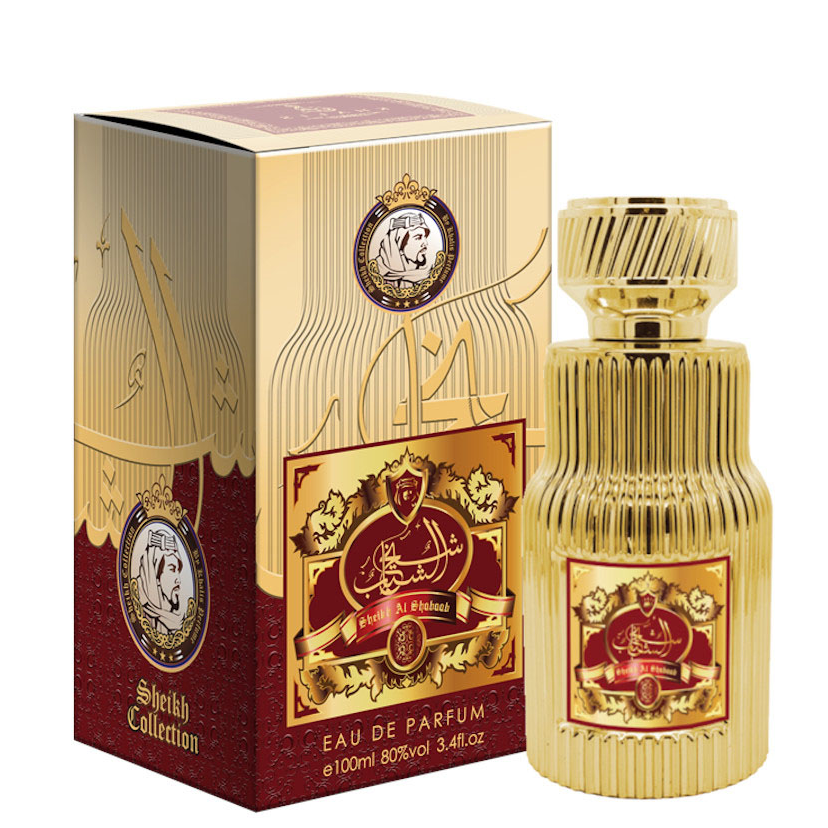100 ml Eau de Perfume SHEIKH AL SHABAAB Fás, Mohás Pézsma Illat Nőknek és Férfiaknak