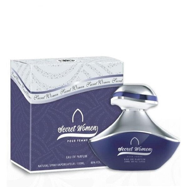100 ml Eau de Parfum SECRET WOMEN Gyümölcsös Virágos Pézsma Illat Nőknek