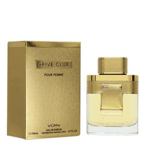 100 ml Eau de Parfum Prive Club Pour Femme Keleti Fás Enyhén Citrus Illat Nőknek - Multilady.hu